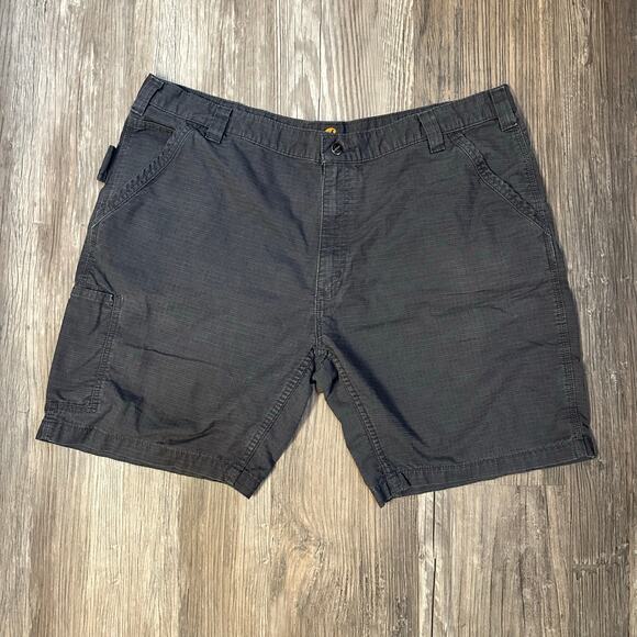 Carhartt Force Relaxed Fit Work Shorts Men’s Size 42 Dark Gray Cargo BS196-M - Picture 1 of 8